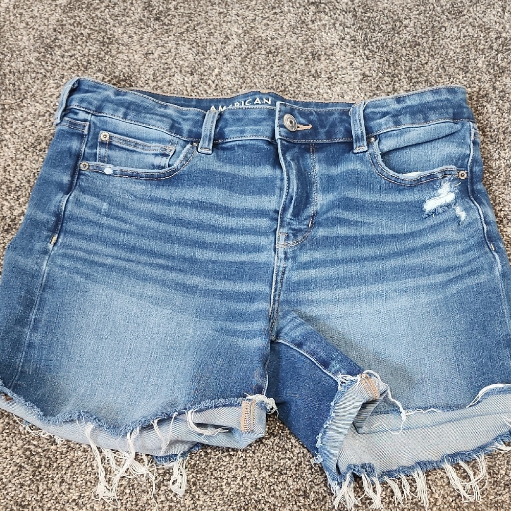 American Eagle Outfitters Blue Denim Shorts